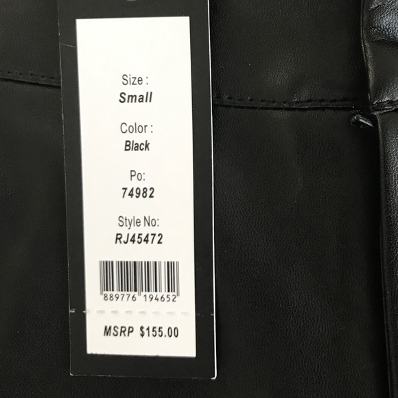 ‼️LAST ONE, Size S 👉🏼ROMEO + JULIET Black Pants - Picture 4 of 8